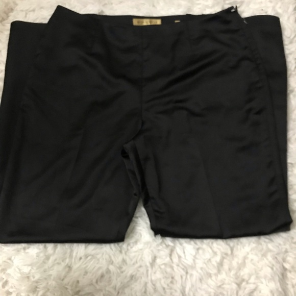 *NWOT* Black Silk Pants Size 16 - Picture 3 of 9